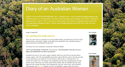 Desktop Screenshot of diaryofanaustralianwoman.com