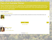 Tablet Screenshot of diaryofanaustralianwoman.com